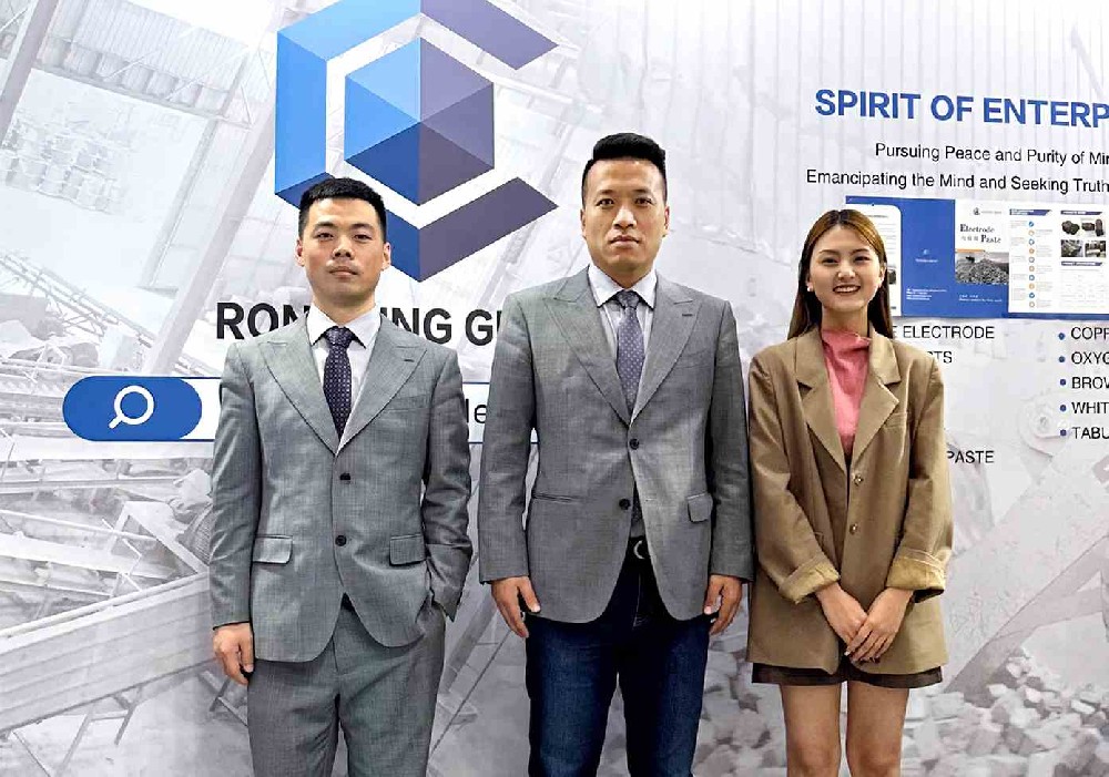 On June 14, 2023, Mr. Andy, CEO of Rongxin Group, and two colleagues participated in an exhibition i