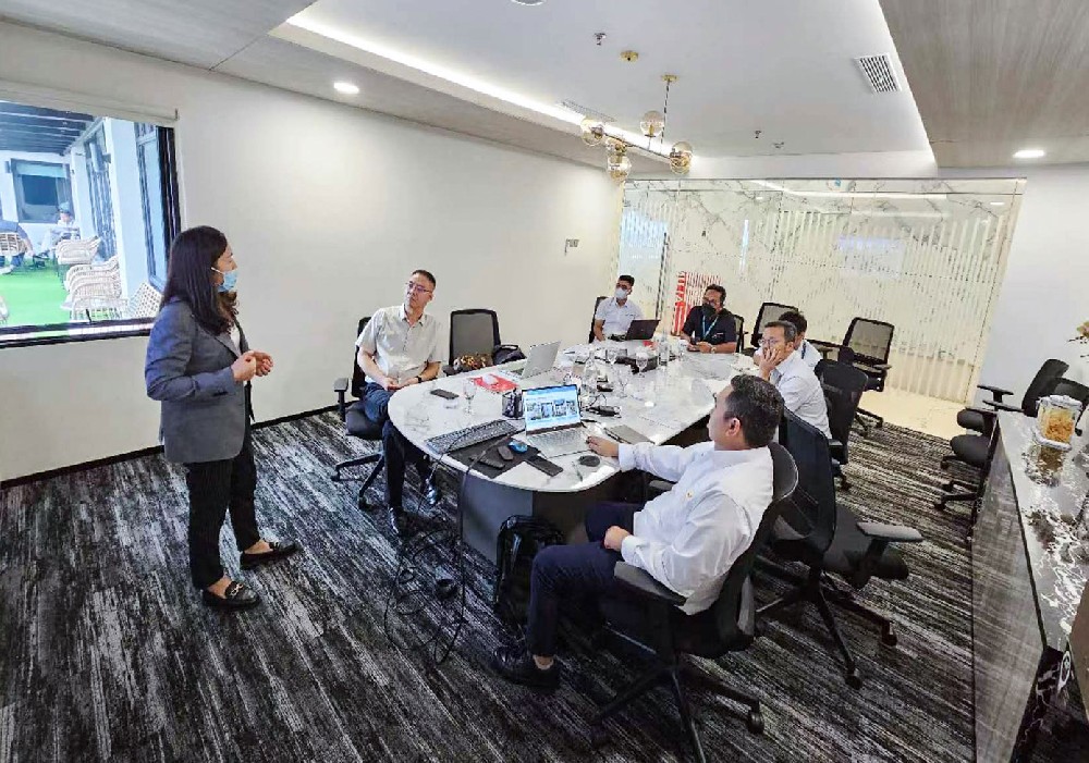 On site at the client's company in November 2023